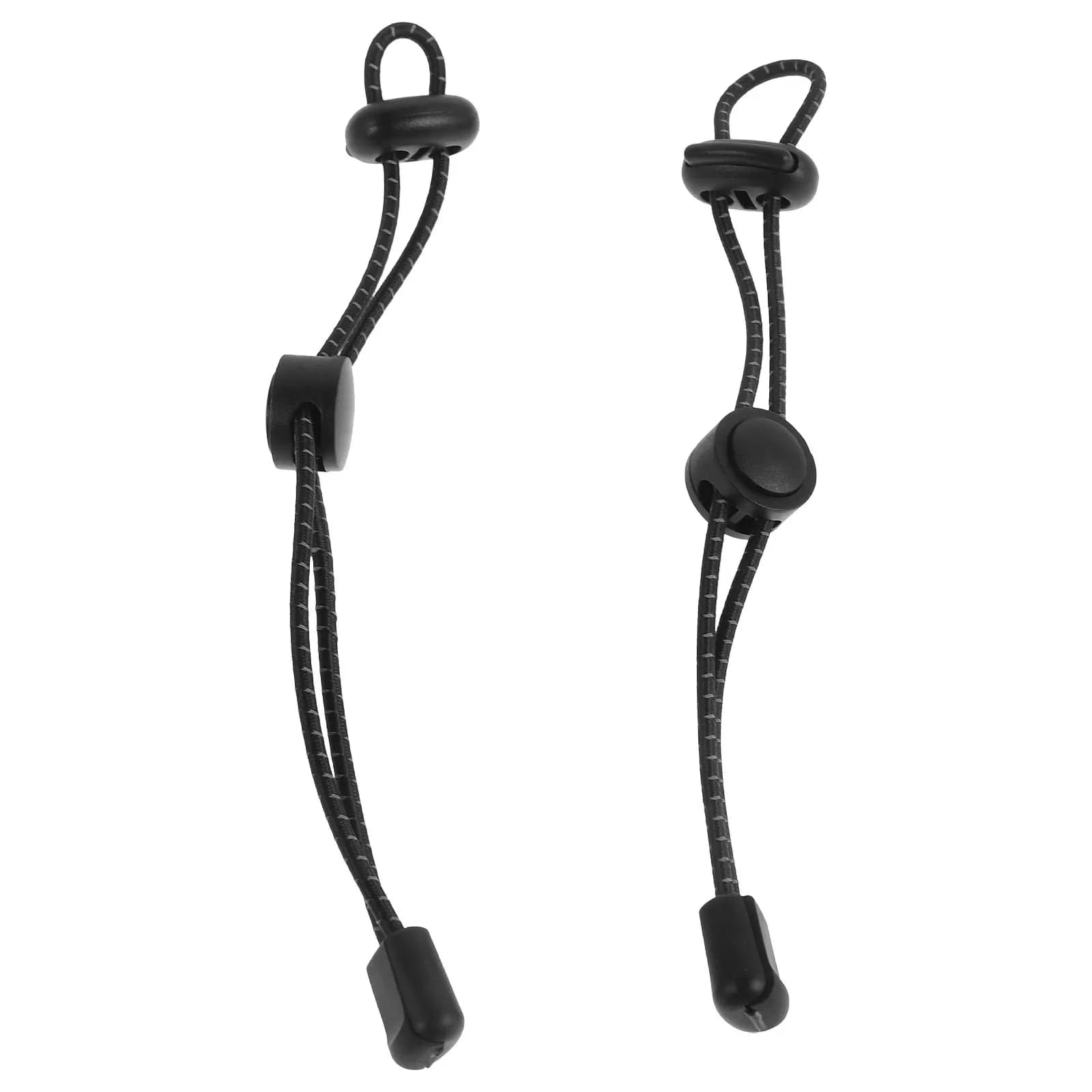 2Pcs Trekking Pole Holder Versatile Elastic Strap Lock Buckle for Hiking Backpack Outdoor Mountaineering Stick