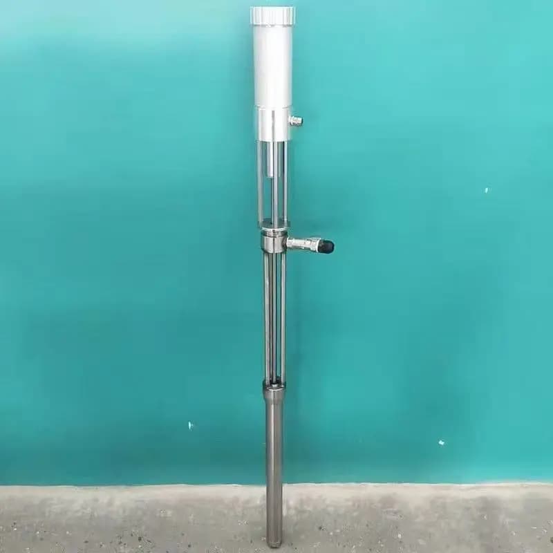 Stainless Steel Pneumatic Slurry Pump High Viscosity Low-pressure Corrosion-resistant Food Grade Pump for Oil Paint Solvent