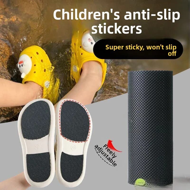 Adesivi antiscivolo per suole di scarpe per bambini, pantofole resistenti all'usura per neonati e bambine, accessori antiscivolo per scarpe da bambina