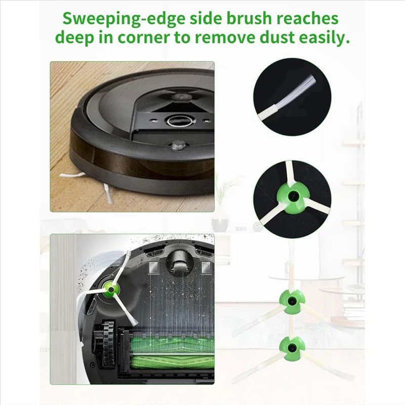 L65A-Accessori per Irobot Roomba Serie E&I&J, I7+ I3 I3+ I4 I4+ I6 I6+ J7 J7+ I8 I8 Aspirapolvere