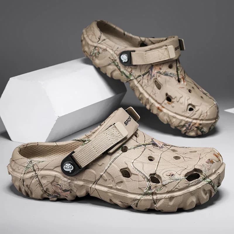 Sandali Estivi da Uomo, Ciabatte da Casa, Scarpe da Giardino Comode e Leggere, Pantofole Antiscivolo con Suola Morbida, Infradito