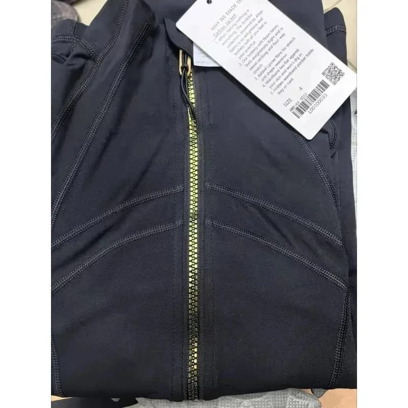 Giacca da Corsa per Donna Lunghezza Fianchi, Morbida e Leggera, Elasticizzata in Quattro Direzioni, Abbigliamento Sportivo Slim Fit per Yoga e Atletica