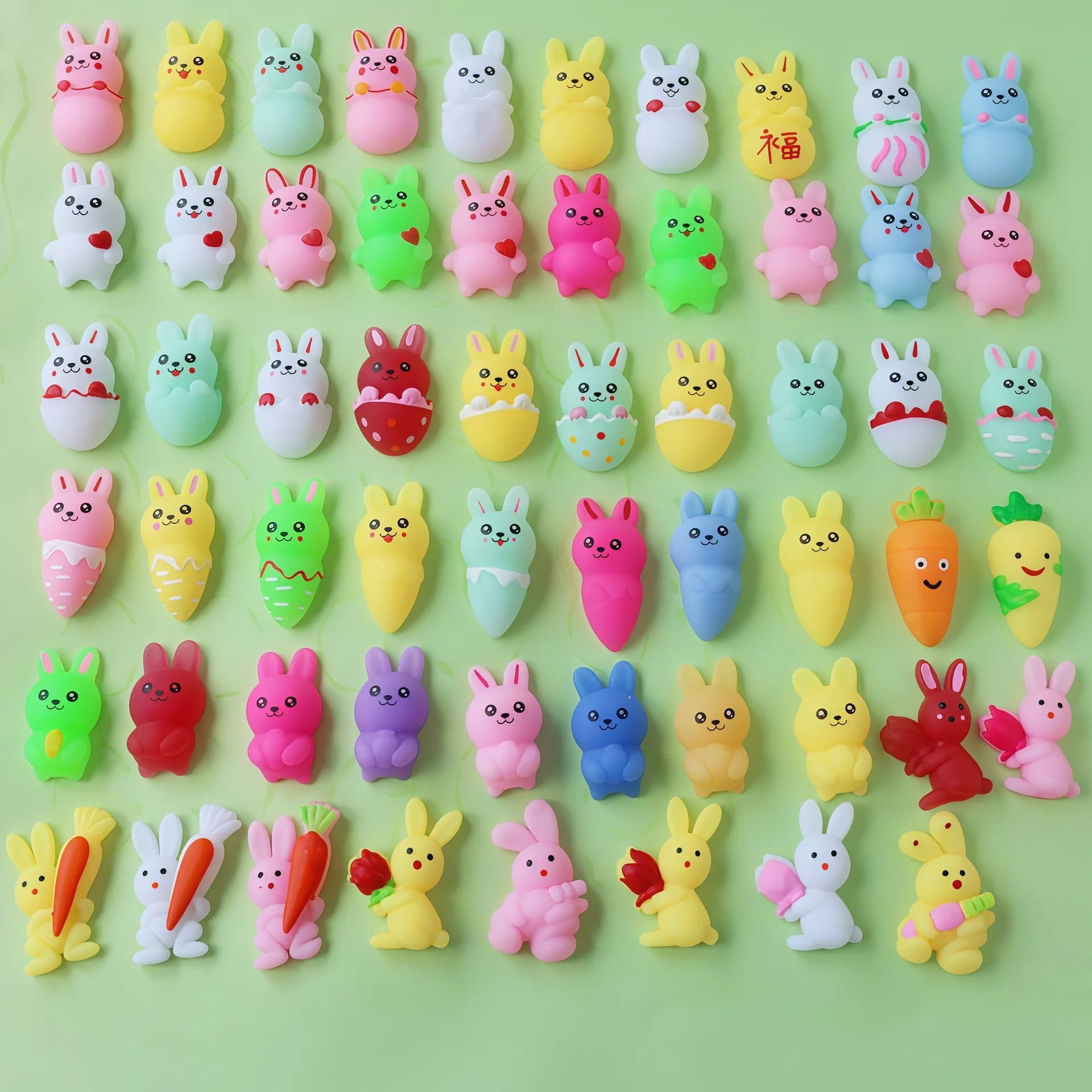 Cute Pet Squeezes TPR Dough Easter Series Resurrection Chicken Sheep Egg Shell Pinch Play
