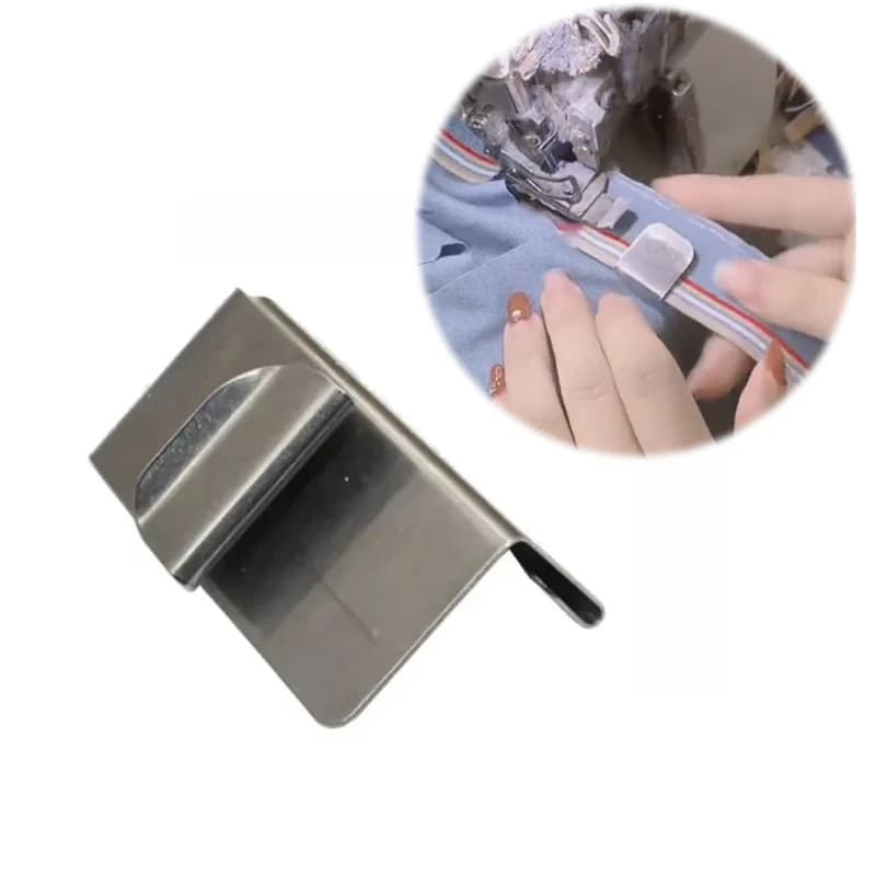 Regola del manicotto superiore della macchina da cucire overlock industriale, guida della cucitura, guida dell'emmer, guida dell'orlo, cartella della cucitura LAP, cartella della cucitura del giro