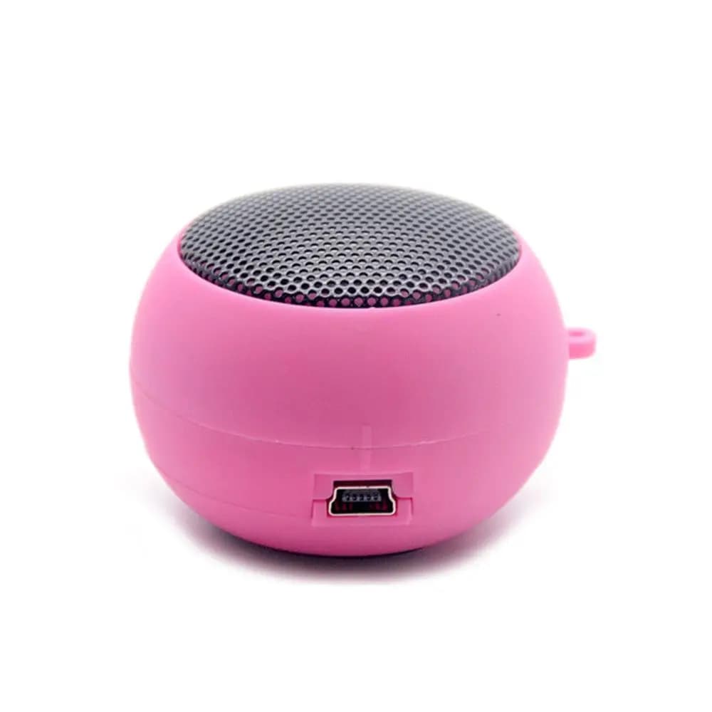 Telefono cellulare portatile cablato per telefono PC Mini Sound Box Amplificatore per altoparlante per hamburger Jack da 3,5 mm