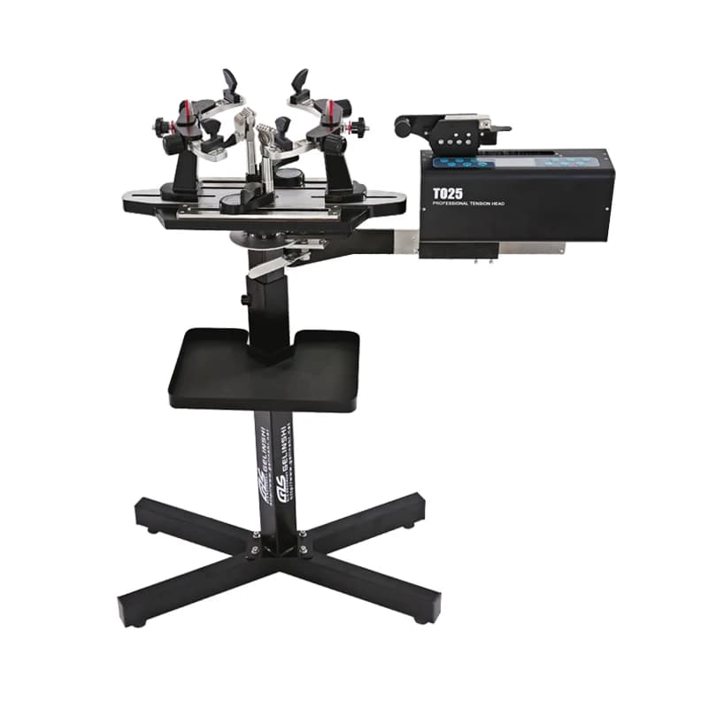 GLS-202 Racchetta da badminton elettronica digitale Racchetta da tennis Avvolgitrice a doppio uso LB
