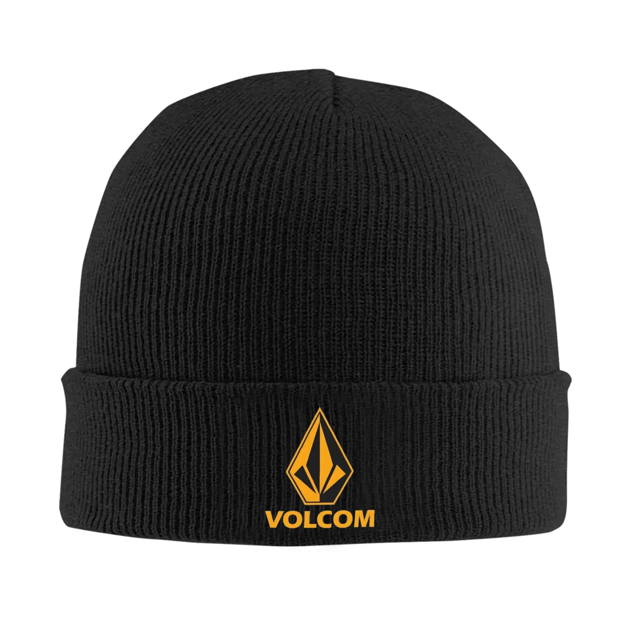 Cappello con logo Volcoms, cappello lavorato a maglia da strada per uomo e donna, caldo cappello invernale per viaggi, campeggio all'aperto