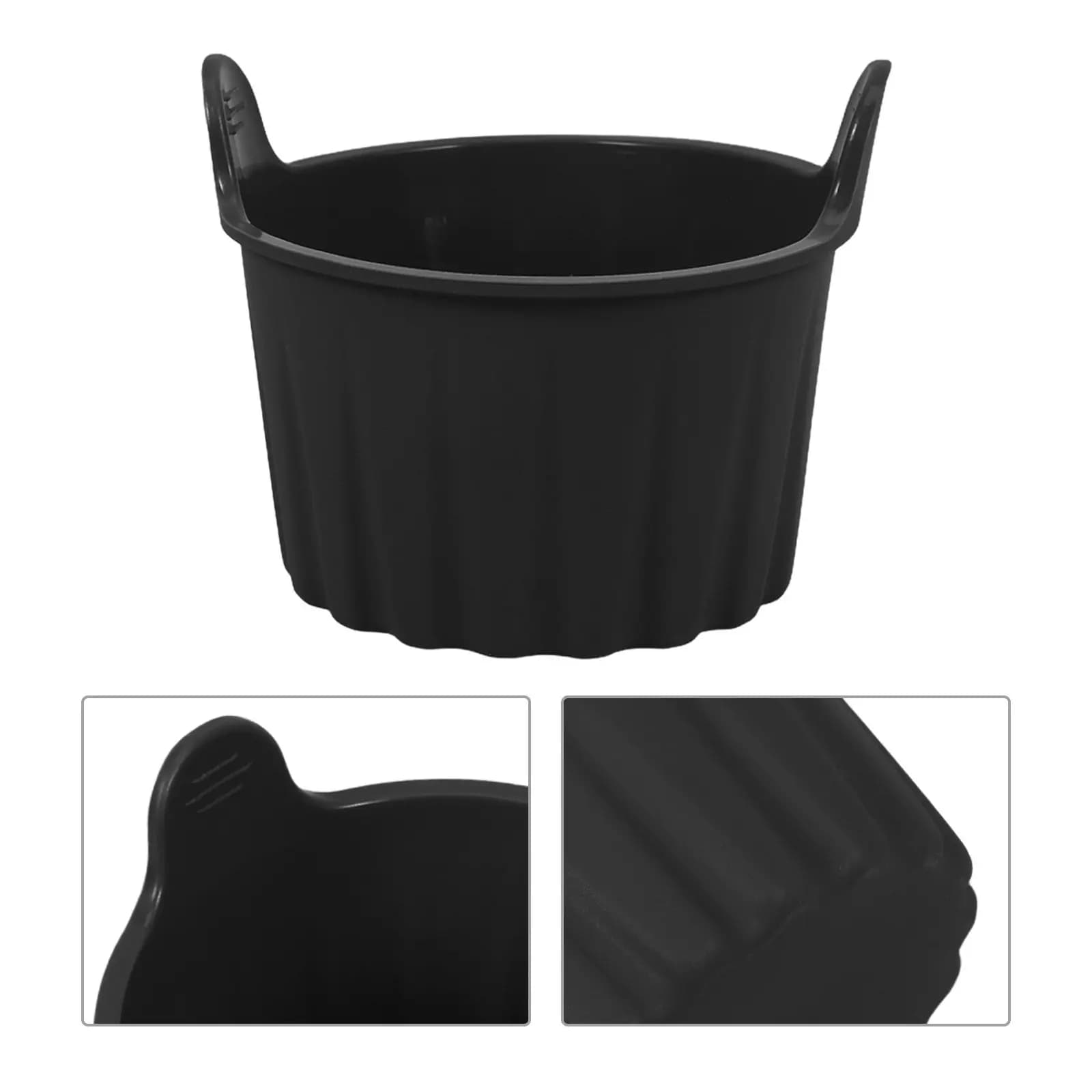 4Pcs Silicone Muffin Molds Food Grade Nonstick Air Fryer Baking Cups Heat Resistant Flexible Reusable for Cupcakes Muffins Eggs