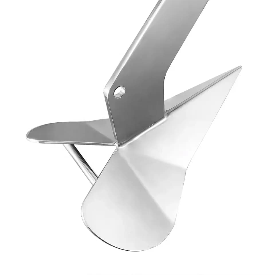 Shenghui Premium Acciaio inossidabile 316 Accessori per barche Grado marino 316 Delta Anchor 15Kg