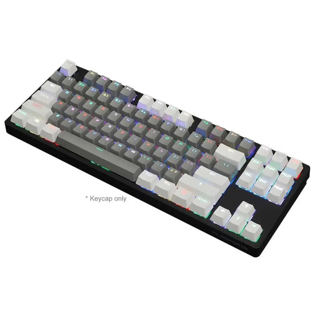 Pratico Keycap per tastiera PBT Color Matching leggero Color Block tastiera meccanica Keycap Key Cap retroilluminazione