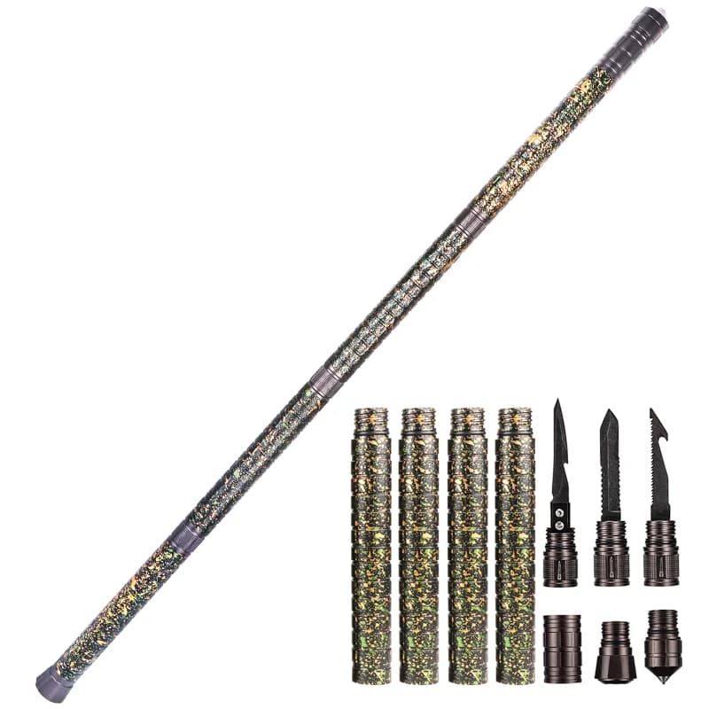 Walking Stick, Self-Defense Stick, Hiking, Climbing, Camping, Personal Security, Exterior Equipment