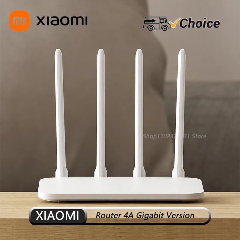 NEW Xiaomi Router 4A Gigabit Version 2.4GHz 5GHz WiFi 1167Mbps WiFi Repeater 128MB DDR3 High Gain 4 Antennas Network Extender
