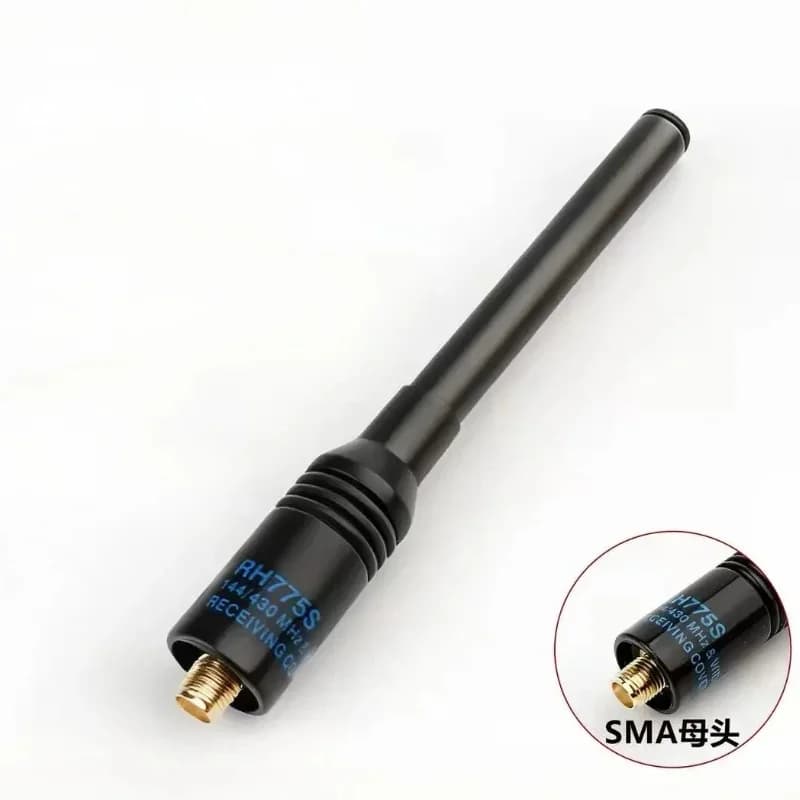Walkie-talkie antenna RH775S For Baofeng , telescopic antenna, pull rod, SMA female connecto
