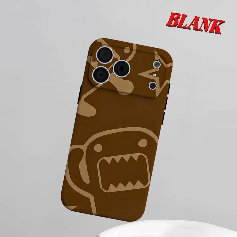 Custodia per telefono 2-in-1 Retro Monster Doodle per iPhone 17 16 15 14 13 Pro Max Air 16e INS, Cover rigida in PC con motivo floreale e paraurti