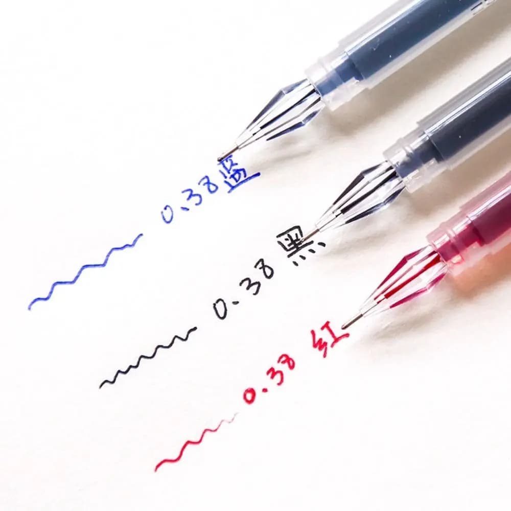 New PC+ABS+AS Gel Pen Student Supplies Diamond Tip Signature Pen Gift Stationery Neutral Pen