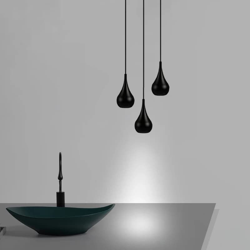 Soggiorno moderno Tavolino Lampadario Armadietto da ingresso Lampada a sospensione incorporata Lampade a sospensione da comodino Illuminazione decorativa a LED