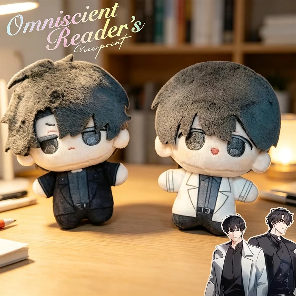 Anime Omniscient Reader's Viewpoint ORV Kim Dokja Yoo Joonghyuk Cosplay Dolls Plush Stuffed Cotton Doll Room Decoration Props