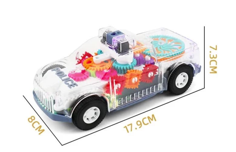 Attrezzatura per bambini universale 0-1 anni, 3 anni, può spostare con il suono, bambini, ragazzi e ragazze, auto elettrica giocattoli