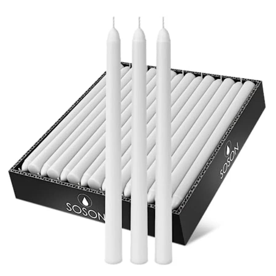 Candele a cono, Set di candele a cono, Candele a cono senza gocciolamento, Candele alte, Candele a cono all'ingrosso