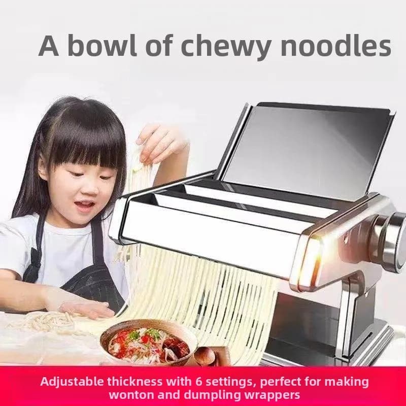 Macchina Manuale Multifunzione per Pasta e Ravioli, Piccola, per Uso Domestico, con Manovella, in Titanio, Staccabile