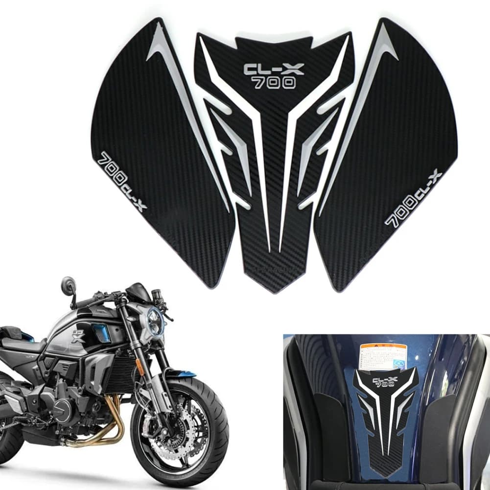 Moto serbatoio carburante Pad Protector sticker Side Pad ginocchio Grip Decal Kit decorazione per CFMOTO CLX700 700CL-X 700 CLX 700 Sport
