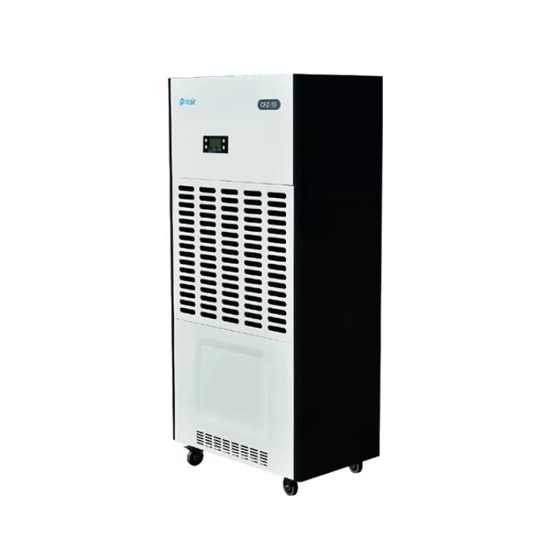 Deumidificatore Industriale Portatile da 240L con Struttura in Metallo per Essiccazione dell'Aria, Uso Industriale e Commerciale
