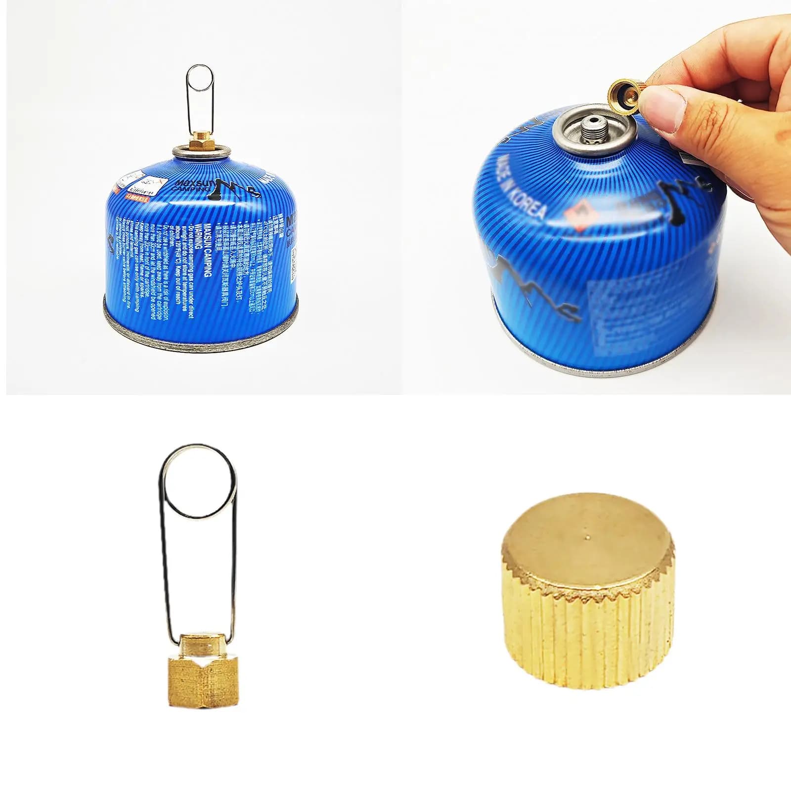 Gas Tank Cylinder Sealed Protect Cap Propane Bottle Cap Universal Small Portable Lid Cover Replacement Part for Grill Camping
