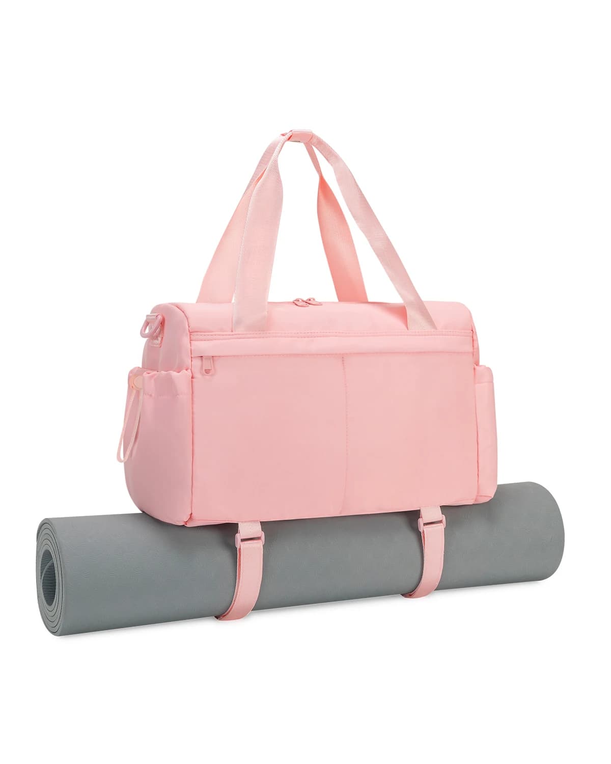 Mini Gym Bag with Yoga Mat Holder & Wet Compartment Water Bottle Pocket etachable and Adjustable Shoulder Strap Mini Duffle Bag For Workout Travel Dance