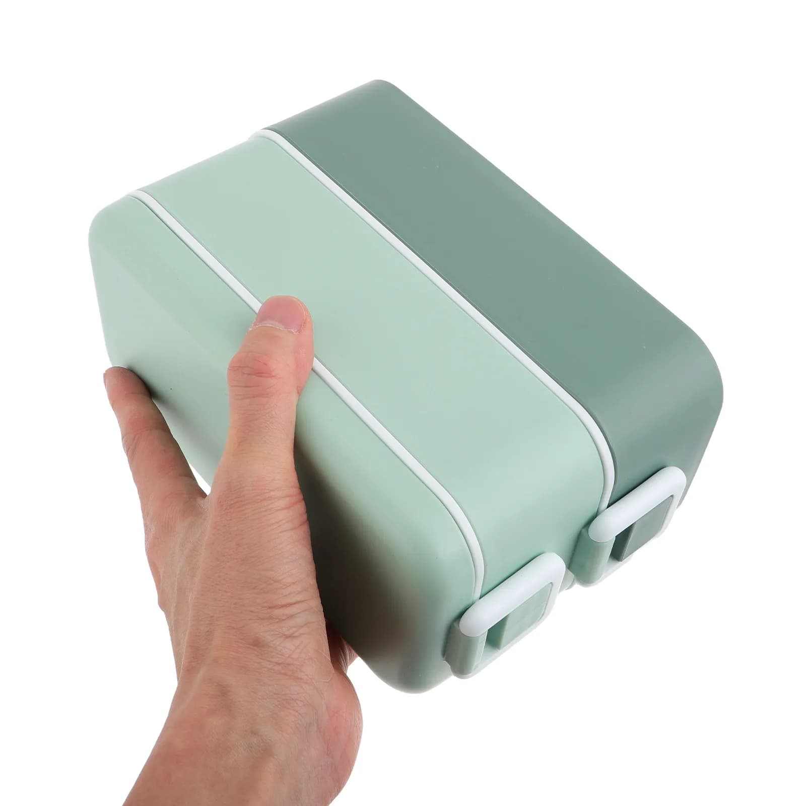 Contenitori per Pasti Divisi, Riutilizzabili, Adatti al Microonde, Ermetici, Scatola Bento per Adulti, Preparazione Pasti, Viaggi, Camper, Cucina
