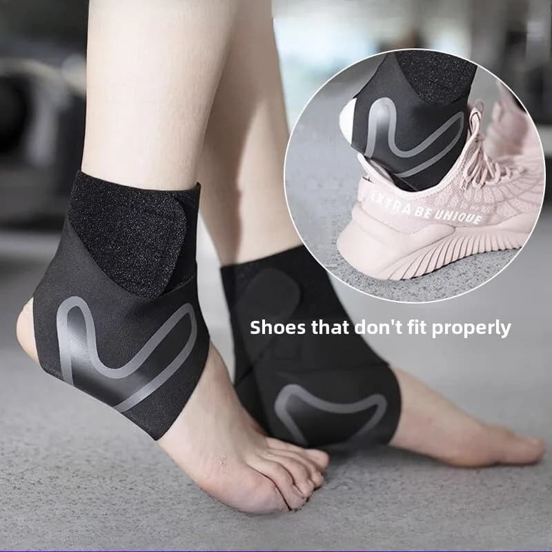 Supporto Regolabile per Caviglia, Fascia Compressiva Traspirante, Benda Protettiva per Corsa, Calcio, Ciclismo, Calze Sportive