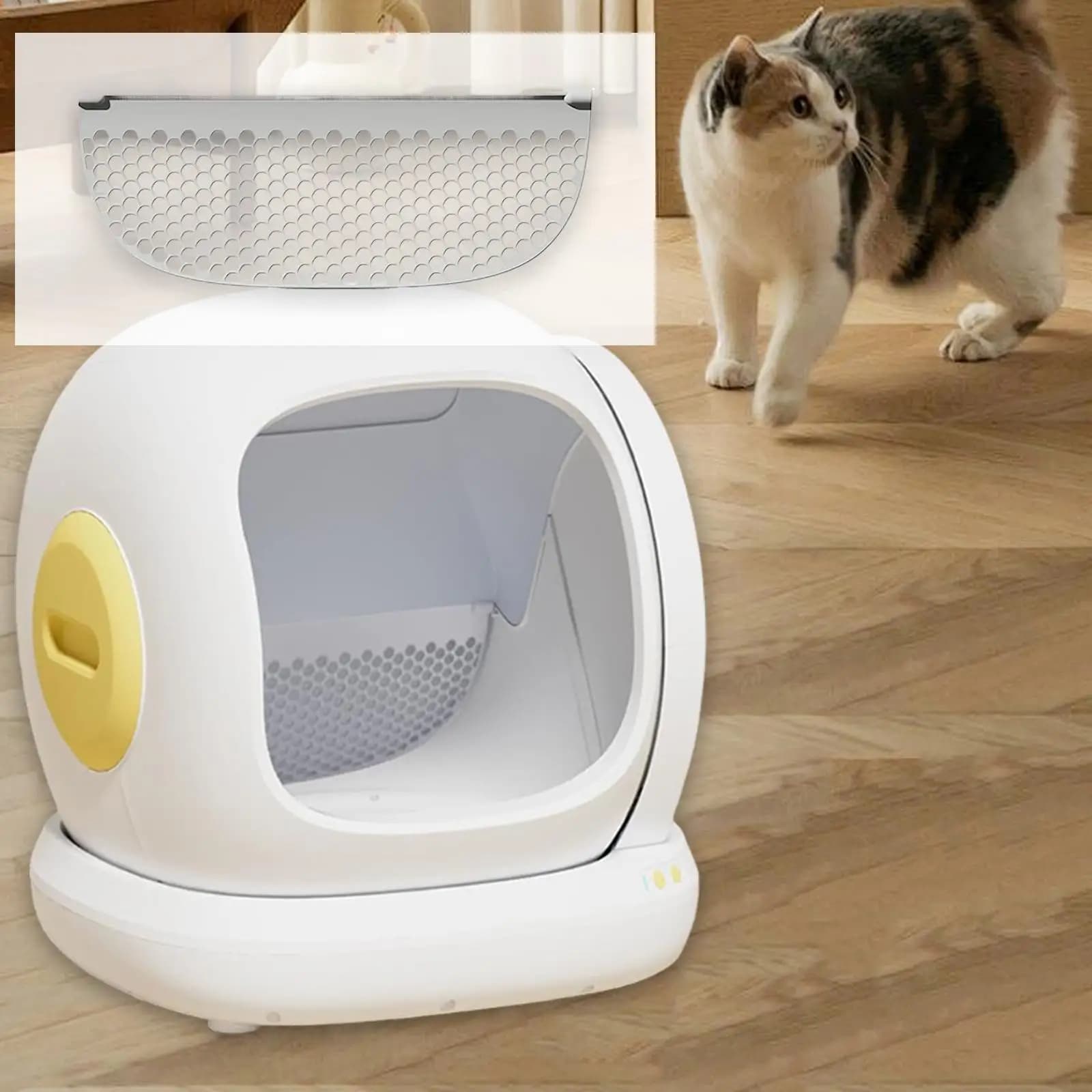 Self Cleaning Cat Litter Box Filter Small Hole Premium Upgrade Part for C20