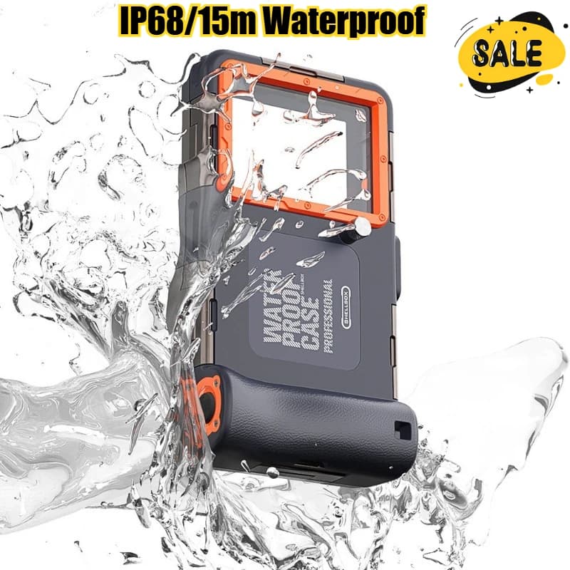 IP68/15m Snorkeling Waterproof Phone Case for Samsung Galaxy S25 S24 S23 S22 S21 Ultra Note20 Shock Protective Case