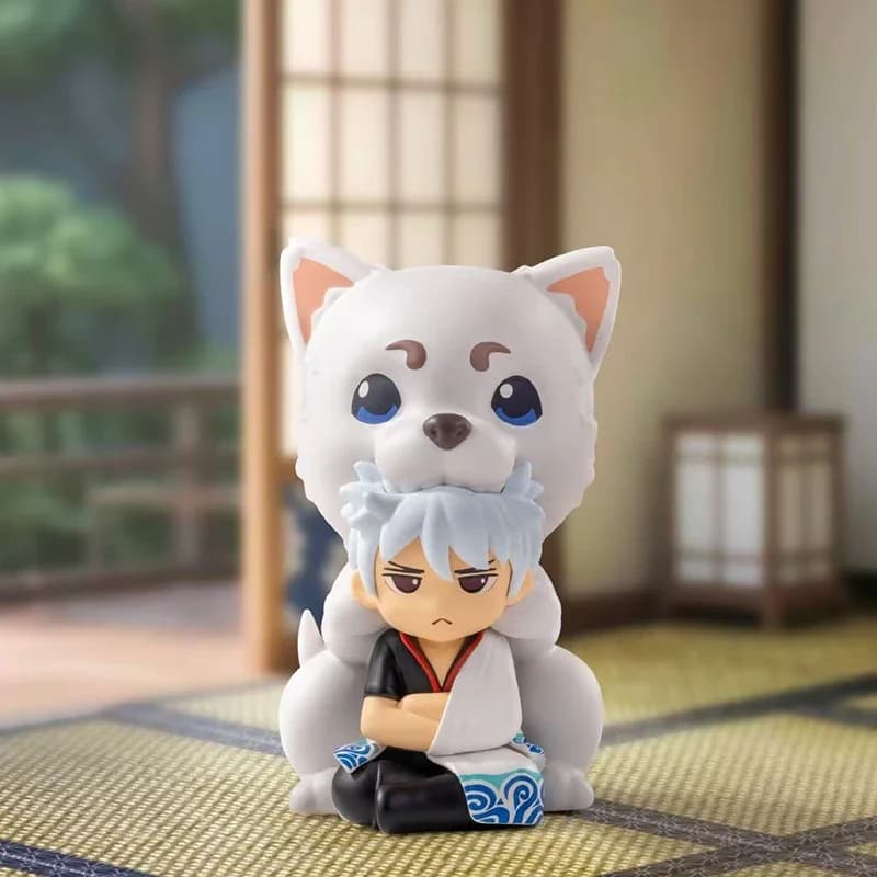 POP MART Gintama WELCOME TO YOROZUYA Series Blind Box - Mystery Box Giocattoli, Bambole, Statuette Anime Carine, Ornamenti da Collezione