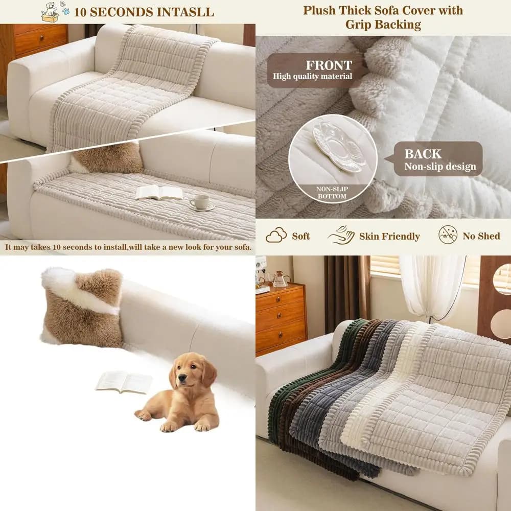 Covers for domestic animals, Anti-slip, for 3-4 cushions, 70 x 210 cm