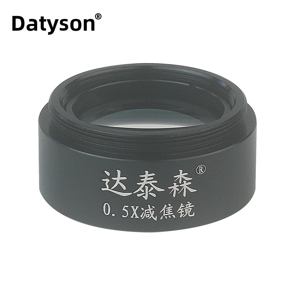 Datyson 0.5X Focal Reducer Lens Barlow Extender for M28.6x0.6 Threads Telescope Eyepiece