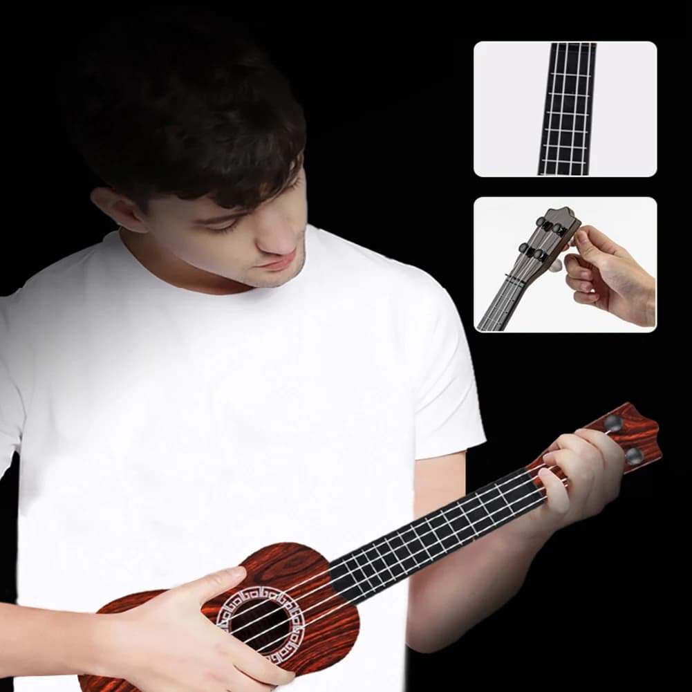 Ukulele Educativo per Bambini da 16 Pollici, Strumento Musicale Mini per Bambini, Ragazzi e Ragazze, Principianti