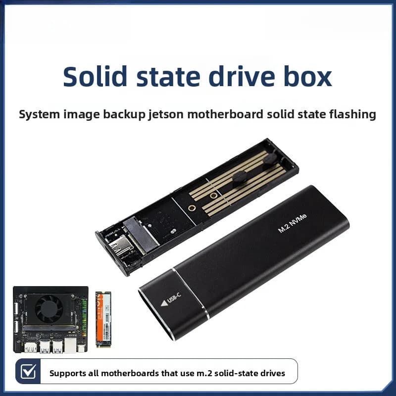 Box SSD M.2 esterno, lettore SSD esterno NVMe mobile per Jetson Orin Nano NX