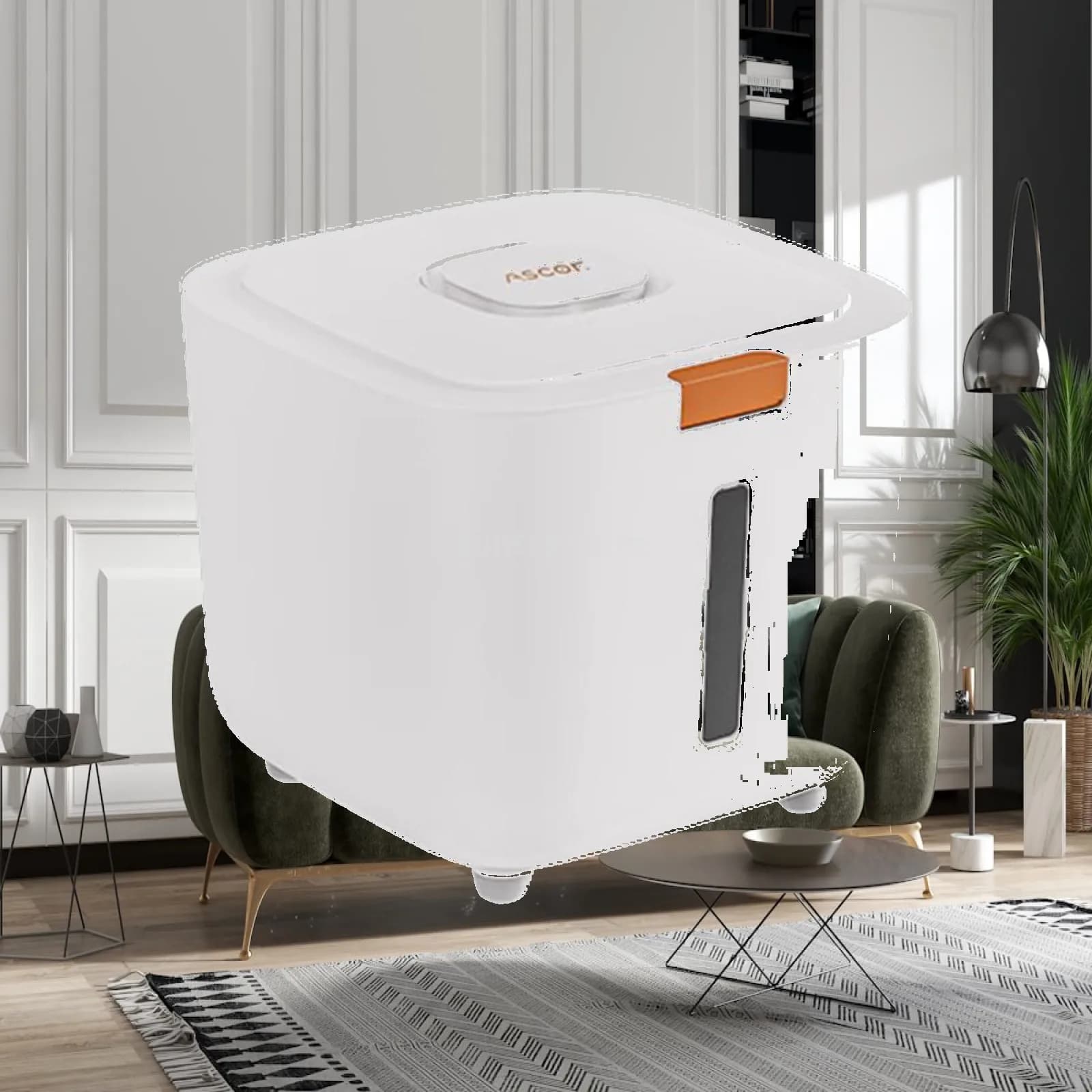 Grain Rice Container Pet Food Bin Food Storage Container for