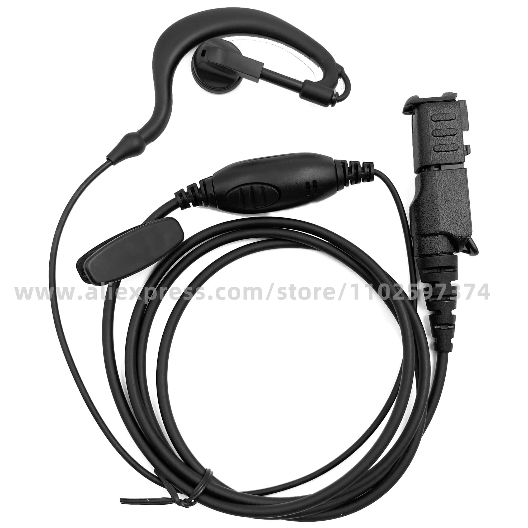 Walkie Talkie Ear hang Auricolare Per Motorola MTP3100 MTP3150 MTP3200 MTP3250 MTP3500 MTP3550 DP2400 DP2600 DEP550 DEP570 DP3441e
