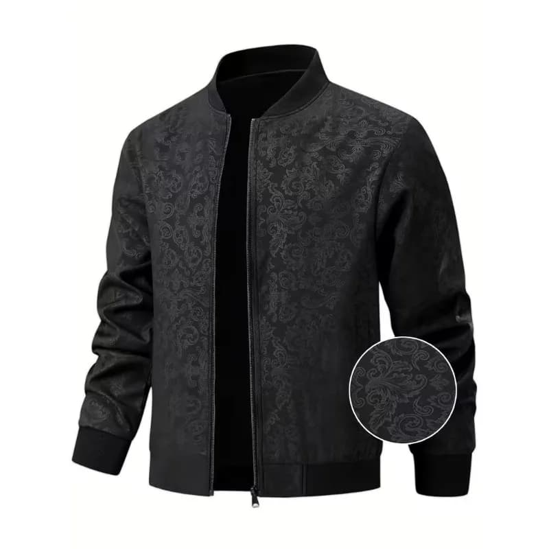 Giacca da Uomo Primaverile e Autunnale per il Tempo Libero e l'Outdoor, Alla Moda, Confortevole, Versatile, Antivento e Traspirante