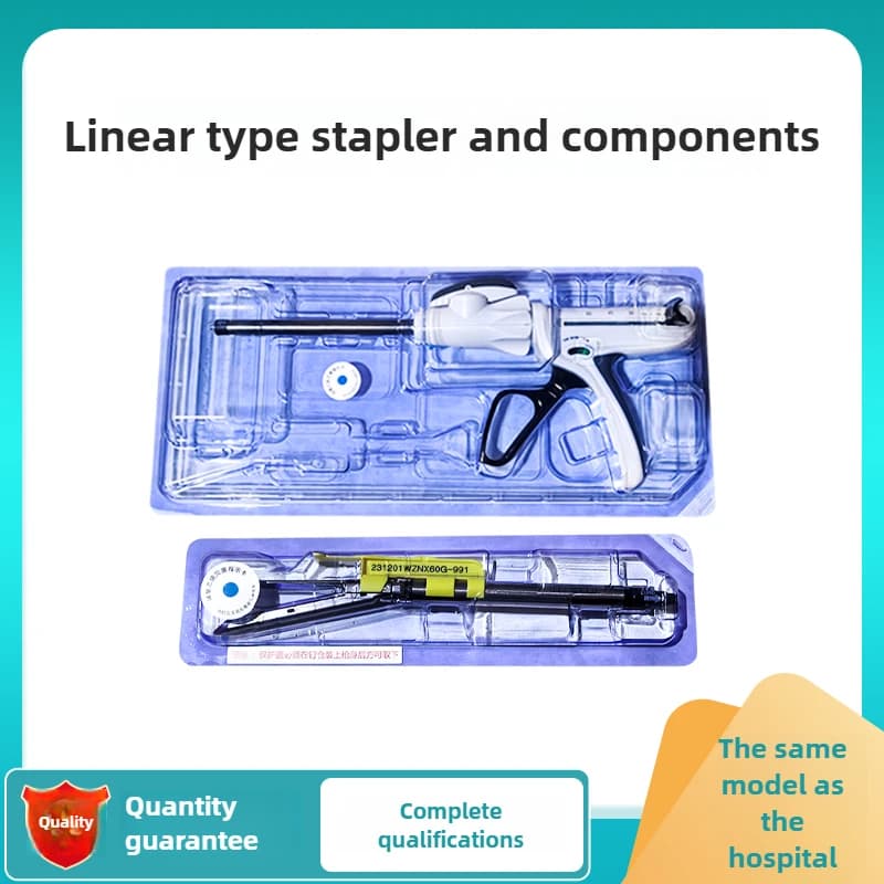 Laparoscopic instruments Disposable endoscopic linear cutting Stapler and cutting assembly Handle and staple cartridge