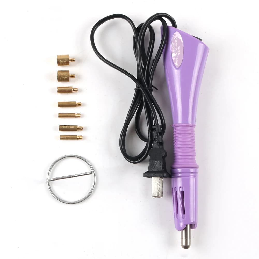 Applicatore di strass termoadesivi EU/USA, strumento a penna a riscaldamento rapido per strass termoadesivi