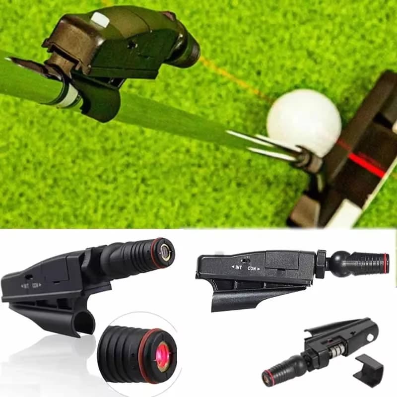 Nuovo Puntatore Laser Portatile per Golf, Trainer per Putting in ABS, Strumento di Allenamento per Migliorare la Mira e Correggere la Linea