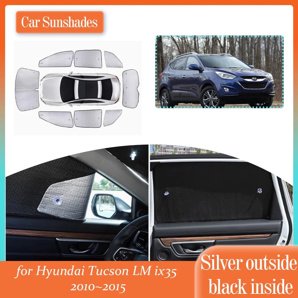 Auto Parasole per Hyundai Tucson LM ix35 2010 ~ 2015 2011 Tetto Finestre Visiera Parasole Parabrezza Tenda Copertura Tetto Apribile Parte Accessori
