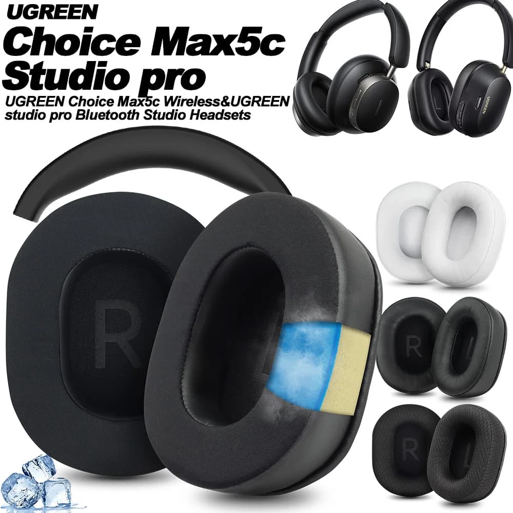 Replacement for UGREEN Choice Max5c Wireless UGREEN studio pro Fascia Bearings for earphones Headphones Protective earpieces