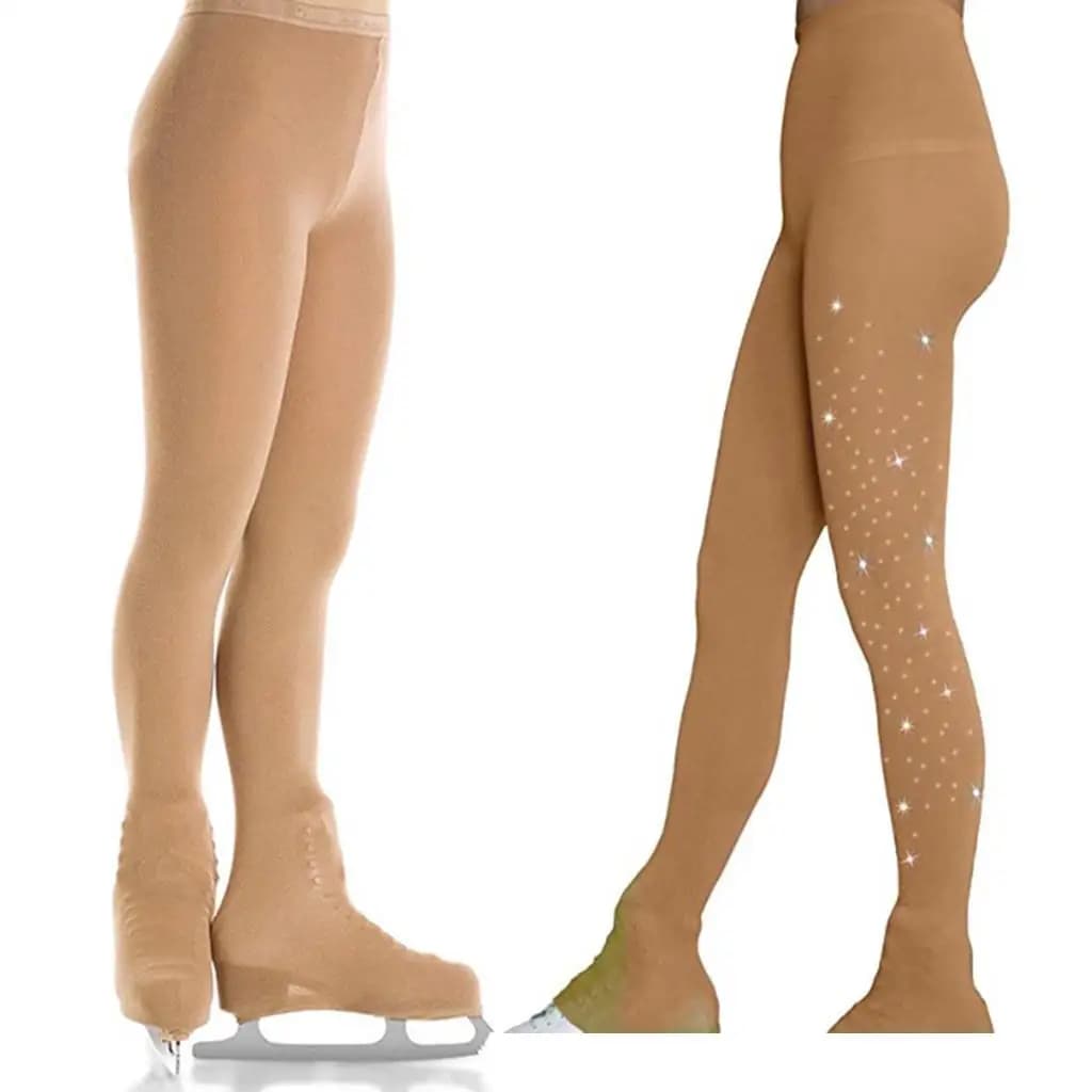Ice skating pantyhose for girls Boots Skateboard leggings Elastic thermal training
