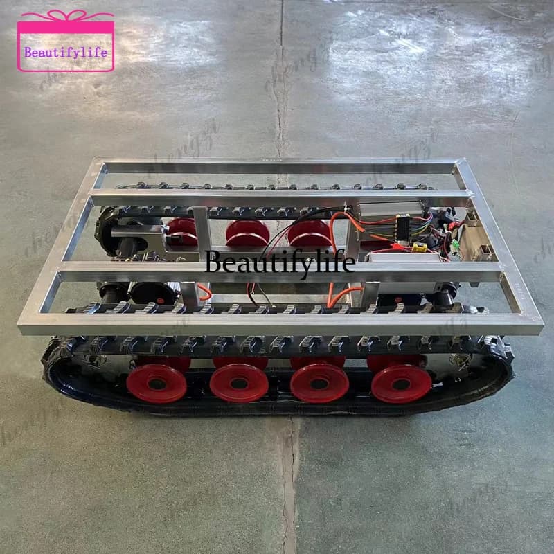 a55 Remote Control Electric Tracked Car All Terrain Crawler Transport Vehicle