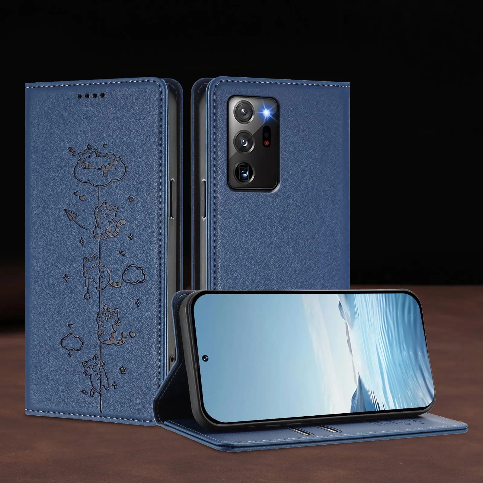 Magnetic Wallet Flip Leather Phone Case For Samsung Galaxy Note 20 Ultra 20 10 Lite 10 Plus 10 9 8 Luxury Back Cover