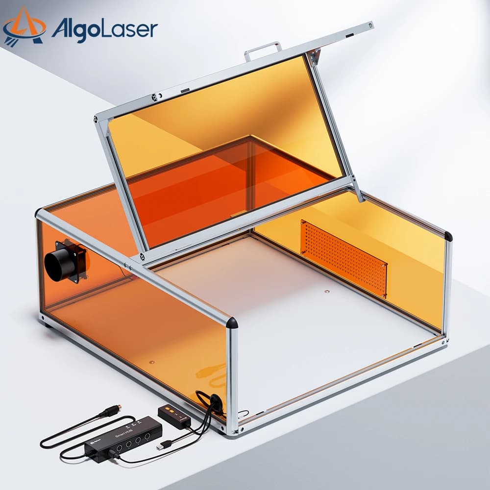 AlgoLaser Contenitore di Protezione Laser Classe 1 Ignifugo Antipolvere Impermeabile per Incisori Laser