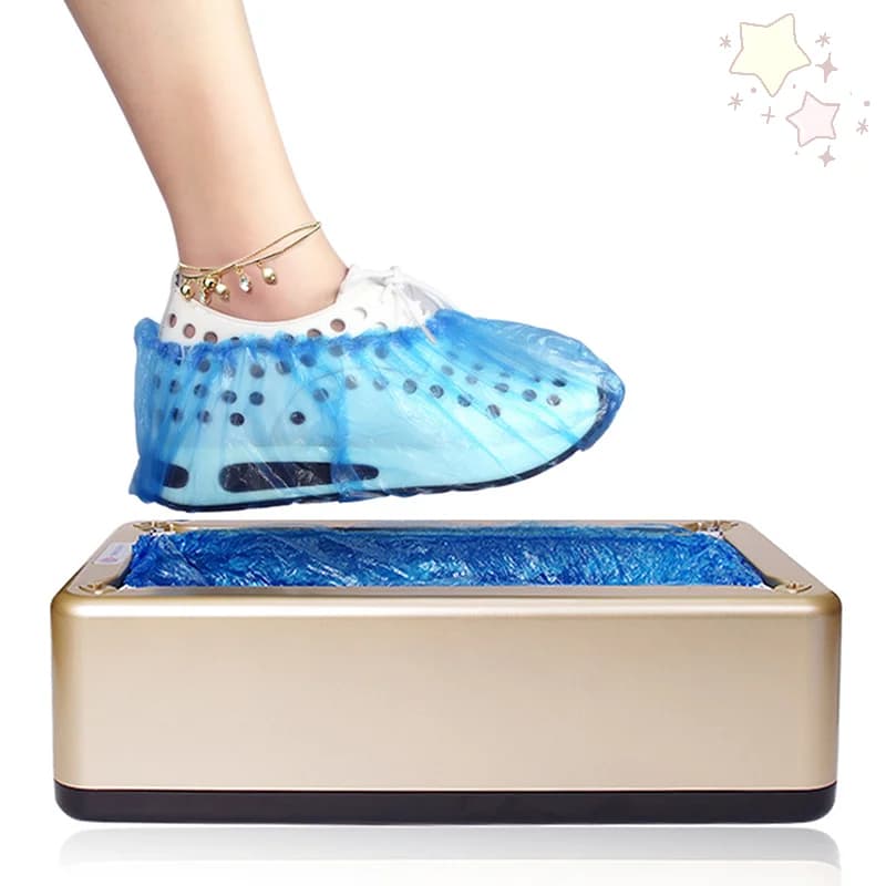 Macchina automatica per dispenser di coperchi per scarpe Dispenser di pellicole per scarpe intelligenti Macchina per bottiglie usa e getta per uso domestico